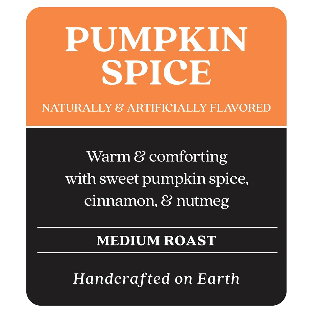 Copper Moon Single Serve Coffee Pods for Keurig K-Cup Brewers, Medium Roast, Pumpkin Spice Blend, 12 Count