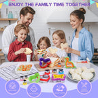 30 Pcs Sandwich Cutter and Sealer Set, Sandwich Cutters for Kids Lunch, Decruster Sandwich Maker,Vegetable Cutter Shapes,Bread Cookie Cutters for Kids Lunchbox and Bento Box