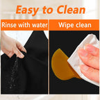 2Pack Large Silicone Mats for Kitchen Counter, 36''x24''(90cmx60cm) Heat Resistant Mat for Kitchen Island, Waterproof Multipurpose Countertop Protector, Semitransparent