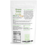 Green Drink Powder Cucumber Cilantro Honey Refresher Natural Superfood 12oz Great For Loaded Tea Bubble Tea