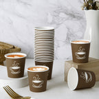 600 Pack 4 oz Paper Cups, Small Disposable Coffee Cups, Paper Espresso Cups, Hot/Cold Drinking Cups for Party, Picnic, Travel and Events