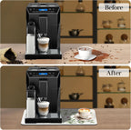 Bloss Kitchen Mat, Coffee Mat 12"x19", Coffee Bar/Maker Mat, Kitchen Counter Mats, Absorbent Hide Stain Rubber Backed Dish Drying Pad(, Flowers and Leaves)