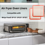 Square Silicone Baking Mats for 12 Inch Cake Pan/12x12 Cheesecake Pan/Toaster Oven/XL Air Fryer, 11.75"Square Food Grade Silicone Mat for Baking Sheet for Cake/Pastry/Torte/Pie, Non-Stick&Reusable2PCS