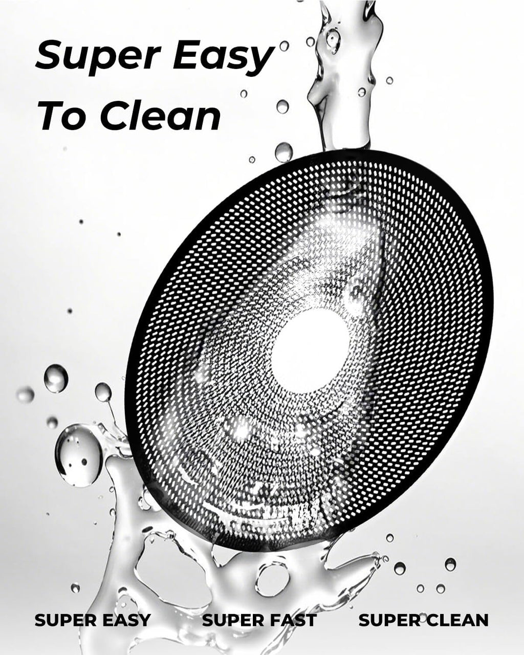 3 Pcs 58mm Espresso Puck Screen with Round Hole in the Middle - 0.2mm Ultra Thin Espresso Puck, Stainless Steel Reusable Coffee Filter, Suitable for La Marzocco/Gaggia (Black)