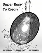 3 Pcs 58mm Espresso Puck Screen with Round Hole in the Middle - 0.2mm Ultra Thin Espresso Puck, Stainless Steel Reusable Coffee Filter, Suitable for La Marzocco/Gaggia (Black)