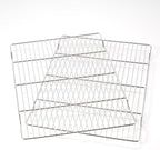 Cooling rack,2-Pack Heavy-Duty Stainless Steel wire rack for cooking (16.5"x11.5") - Oven Baking Wire Rack for Sheet Pans, Bread, Dishwasher Safe & Non-Toxic Metal Grates