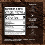 VitaCup Beauty Collagen Coffee Pods for Hair, Skin & Nails, with Biotin & Folate, Medium Dark Roast, Keto Friendly, Recyclable Single Serve Pod Compatible with Keurig K-Cup Brewers,64 Ct