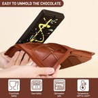 2 Pcs Chocolate Molds Silicone, Deep Chocolate Bar Mold, Non-Stick Food Grade Chocolate Mold for Dubai Chocolate Bar Pistachio, Candy and Chocolate Making - 20 Square Shape