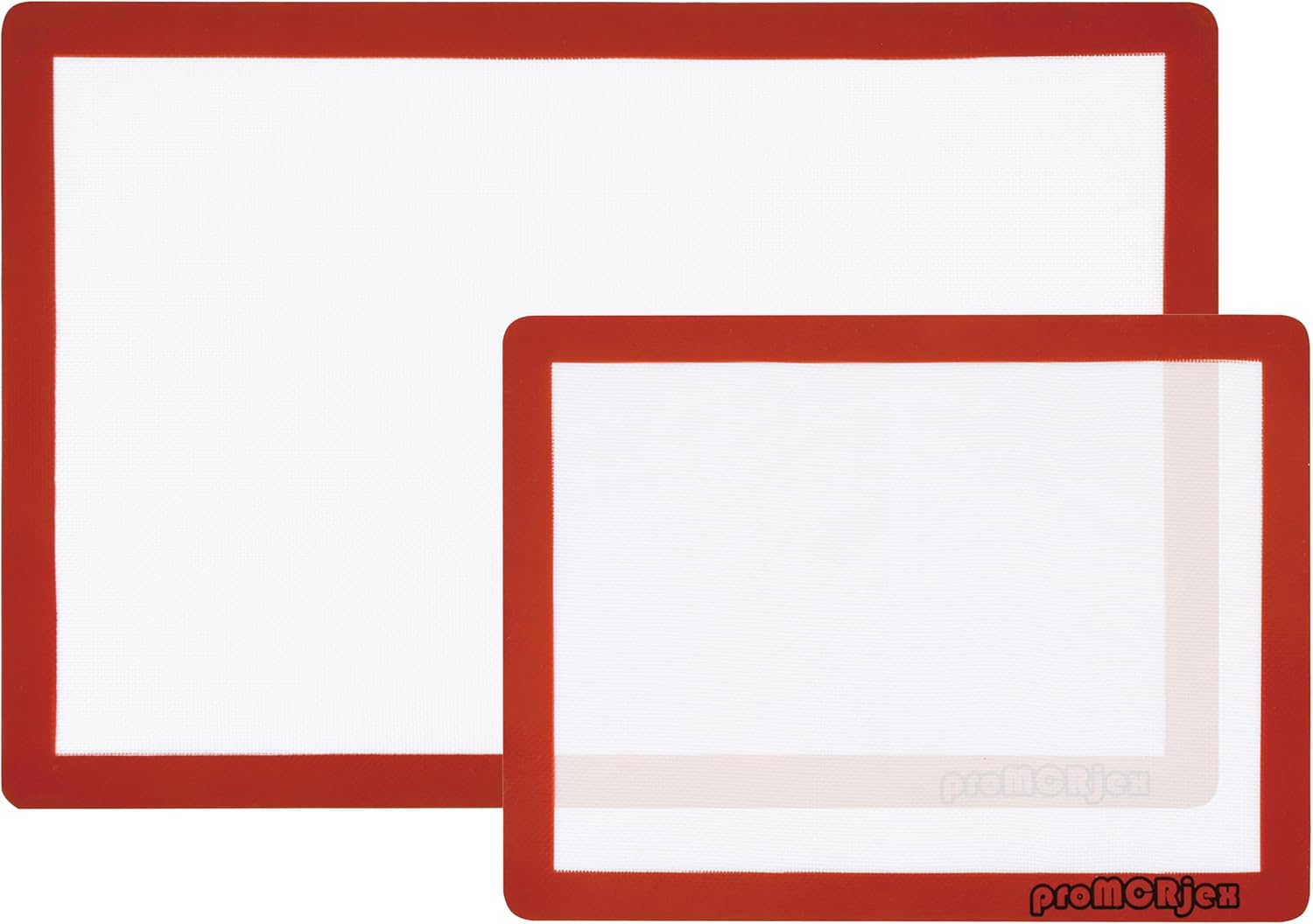 Silicone Baking Mats Half Sheet/Full Sheet Non-Stick Cookie Sheet for Baking Silicon Baking Mat Set (12” x 16” & 16” x 24” Pack of 2)