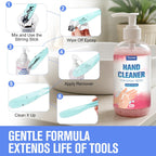 Teexpert Resin Remover Gel 8OZ Hand Cleaner For Epoxy Resin All-Natural Gentle & Moisturizing Hand Cleanser Ideal for Removing Uncured Resin Molds Tools