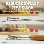 JACYAO'S Bread Scoring Tool Kit, Bread Lame and Dough Scissors Made From Food Grade Stainless Steel, Sourdough Scoring Tool Kit with 100 Inches Cotton Twine, 10 Razor Blades and Metal Storage Box