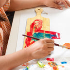 Patelai 12 Packs Wooden Cutting Board Set with Handles Large Kitchen Serving Plain Chopping Board Bulk Gifts for Mom for Vegetables Meat Pizza Cheese Fruit Bread(Bamboo,17 x 6 Inch)