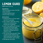 Judee's Lemon Curd and Mousse Mix, 1.5 lb - Gluten-Free and Nut-Free - Ideal Addition to Desserts and Baked Goods - With Easy-to-Follow Instructions – Made in USA