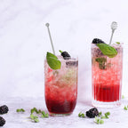 Coffee Stir Sticks,BURLIHOME Stainless Steel Swizzle Sticks 4Pcs Reusable Beverage Stirrers with Honey Shape