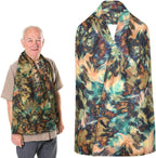 Adult Bib Scarf - Dignified Alternative to Bibs | Washable and Reusable Clothing Protectors for Eating