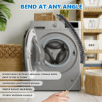 Dryer Lint Brush Vent Cleaner Lint Trap Cleaning Tool Dryer Vent Brush Long Flexible with Wood Handle 27.95Inches Medium Size for Dryer Vent Cleaning DIY Enthusiasts Homeowners (1, PCS)