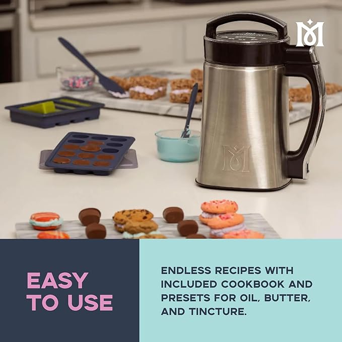 Magical Butter MB2E Machine – Easy Automated Infuser for Oils, Butters, Tinctures & More – Hands-Free Kitchen Botanical Extractor