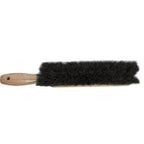 Marshalltown 13 1/2 Inch Beaver Tail Brush, Black Horsehair Fibers, Masonry, Concrete, Made in The USA, 6517