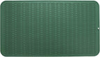 Silicone Dish Drying Mat for Multiple Usage,Easy clean,Eco-friendly,Heat-resistant Silicone Mat for Kitchen Counter or Sink,Refrigerator or Drawer Liner Green 4XL 32 inches x 18 inches