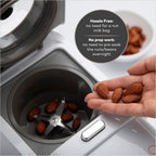 ChefWave Milkmade Dairy Alternative Vegan Nut Milk Maker Machine Almond Milk Soy Milk Oat Milk Cashew Milk Coconut Milk Macadamia Milk, No Soaking, Auto-Clean, Delay Start, Recipe Book - White