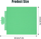 KALAIEN Sweater Texture Fondant Impression Mats Knit Fondant Embosser Texture Mats for Clay Cake Decorating Fondant Molds 1Pcs(Style 1)