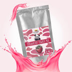 Panda Products Strawberry Powder – 17.64 oz | Premium Flavored Powder for Bubble Tea, Smoothies, Slushes, Milkshakes & Desserts