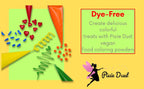 All-Natural Food Coloring Powder set. Colors: Red, Yellow, Blue, Green. Dye-Free/Plant-Based/Non-Carmine/Non annatto/FLAVORLESS by PIXIE DUST (Medium .17 oz Each Color .68 oz/20 gr Total)