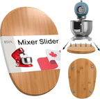 Ibyx Elegant Sliding Tray - Compatible with 5.5 Qt KitchenAid Stand Mixers and Other Heavy Appliances (Natural)