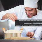 Silicone Bread Sling Oval and Round for Dutch Oven, KITMAL Non Stick Reusable Silicone Baking Mat with Long Handles Sourdough Bread Baking Supplies and Making Tools, Orange