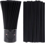 Tomnk 500pcs Straws Disposable, 10.3 Inches Plastic Straws, Plastic Drinking Straws for Tumblers and Ice Coffee