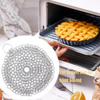 1 Pcs Stainless Steel Pie Weights, Universal Weights Suitable for 7-10 Inch Pies, Replacement for Traditional Ceramic Baking Weights, Suitable for Home Bakers and Professional Chefs