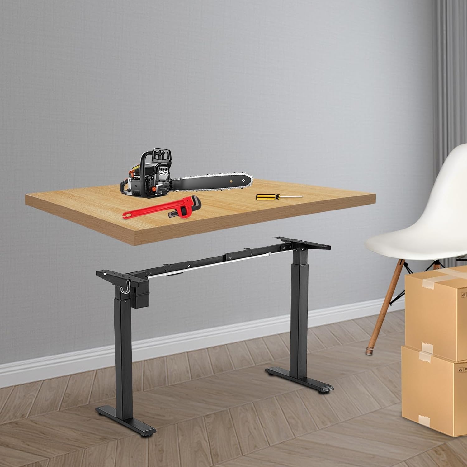 Butcher Block Countertop | 36x30in Wood Board Countertop | DIY Washer Dryer/Island/Kitchen Counter top | countertop Cutting Board | 1102lbs Load Capacity | Wood Color | NO Base Legs, 1.38in Thick