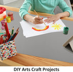 Silicone Mat Heat Resistant Mats for Countertop, Multipurpose Large Silicone Mats for Crafts Kitchen Workbench Size 36x24 inches Thick 2mm,Rolled Package,Grey