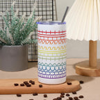 Geiserailie Hidden Message Tumbler Coffee Travel Insulated Mug Skinny Tumbler with Lid and Straw Gift Cup for Bestie Friend Coworker(16 oz)