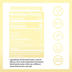 Yerbae Energy Beverage - Classic Lemonade, 0 Sugar, 0 Calories, 0 Carbs, Energized by Yerba Mate, Plant-Based, Healthy Alternative to Sugary Drinks, 16oz cans (12 Pack)