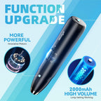 ISTOYO Rechargeable Resin Mixer, Epoxy Mixer for Saving Your Wrist, Epoxy Resin Mixer for Resin Molds, Resin Supplies, Silicone Molds Mixing, DIY Crafts (Included 4 pcs Paddles)