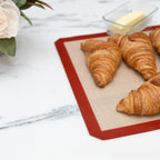 Silicone Baking Mats, Full Size Baking Sheet Liners, Multi Pack,17 x 25 inch, Non-Stick, Silicone Baking Sheet Liner, Perfect For Baking Macarons Cookies And Cakes (Full Size, 2, Baking Mats)