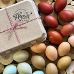 "Vintage Egg Cartons for 12 Large Eggs – Classic 3x4 Layout – Durable Recycled Cardboard – Farmhouse Style – Eco-Friendly Packaging - Tan 200 Pack