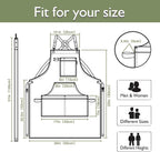 Kitchen Apron, Work Apron, Canvas, Multiple Pockets, Gardening, Painting, BBQ, Artist, Carpenter, Sizes M to XXL, Olive