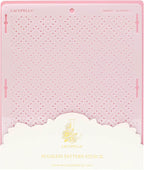 Cake Baking Stencil - Seamless Delicate Pattern for Decorating Tall Double Barrel Cake to Use with Buttercream, Royal Icing, Ganache, Paint, Airbrush (DIADOT)