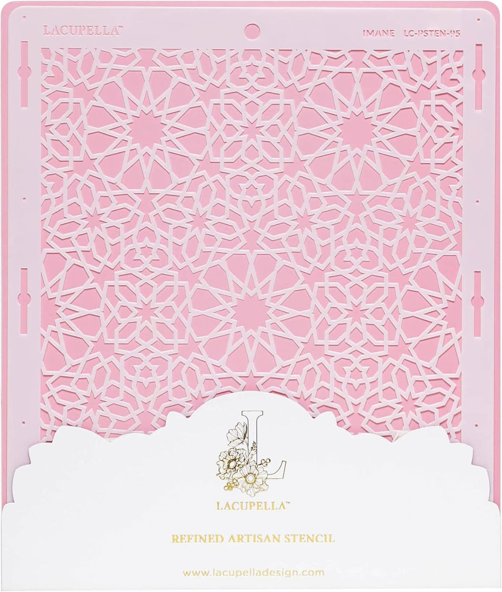 Cake Stencil for Buttercream Cake, Royal Icing, Ganache, Painting, Art and Crafts (IMANE)