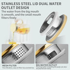 68OZ Glass Pitcher with Lid and Spout, Water Jug, 2000ml Carafe for Hot/Cold Water, Large Iced Tea Pitcher for Coffee, Juice and Homemade Beverage