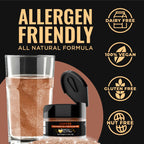 Brew Glitter Copper Edible Drink Glitter 1x 4g Jar for Cocktails, Beer, & Beverages