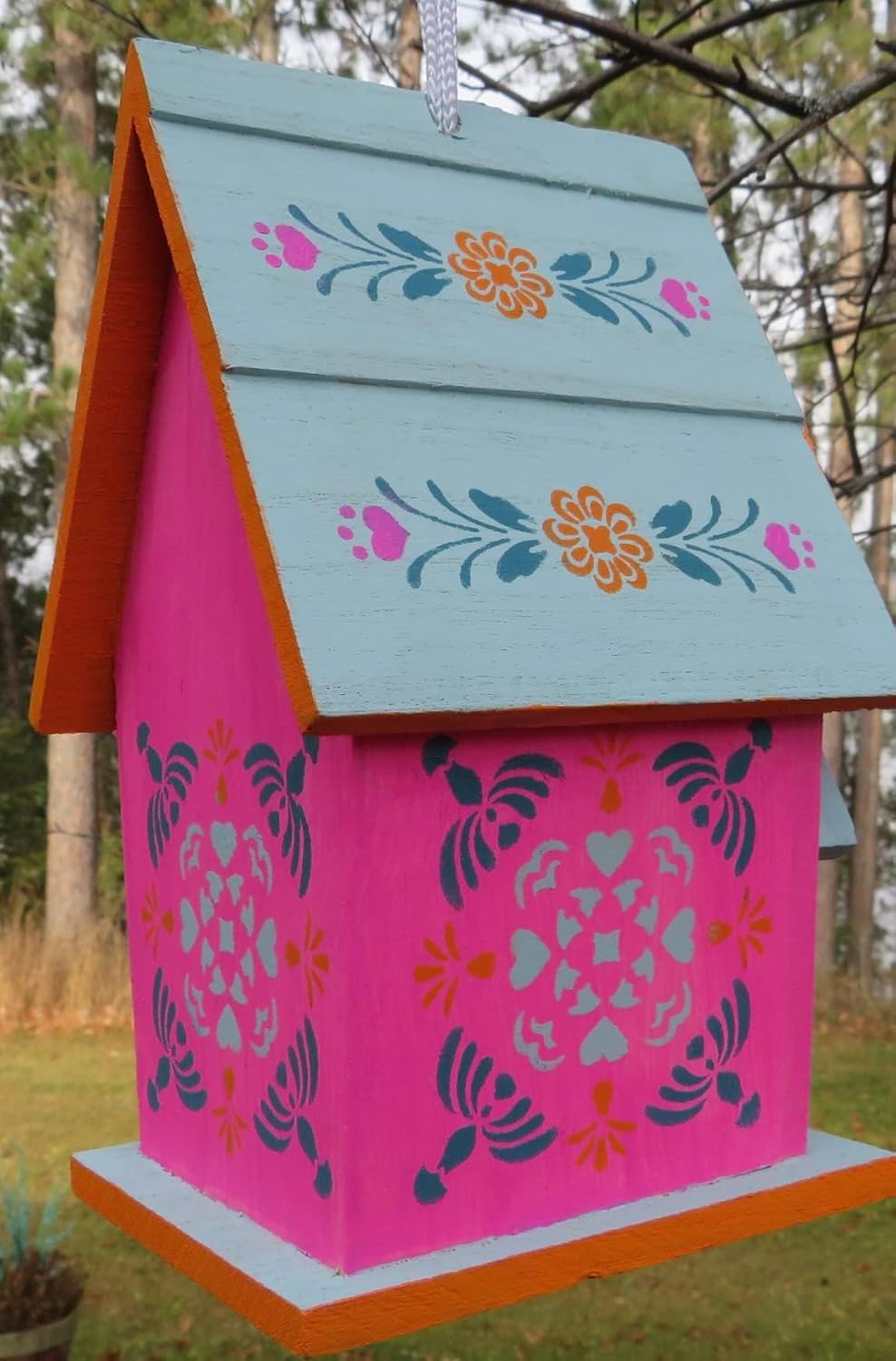 Rosemaling Pattern 3 & 4 Mini Stencils - Reusable Mylar Templates for DIY Crafts, Wood Signs, Walls & Fabric - Nordic Folk Art Painting & Scandinavian Designs - The Artful Stencil