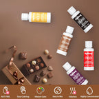 Oil Based Food Coloring for Chocolate - 50ml Brown Upgraded Edible Oil Based Food Dye for Cake Decorating, Baking, Candy Melts, Cookie, Icing Frosting, Fondant, Meringues - 1.69 Fl.Oz Bottles