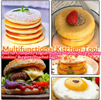 DATANYA 12Packs Crumpet Rings NONSTICK English Muffin Ring 4 Inch - Stainless Steel Double Rolled Tart Rings Round Metal Cookie Pastry Ring Molds for Baking Cooking