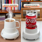 Coffee Warmer, Cup Cooler and Warmer for Desktop, Smart Beverage and Drink Cooling 2 -in-1