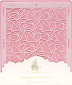 Cake Decorating Stencil for Tall Buttercream Cake, Royal Icing, Ganache, Paint, Airbrush (Kristal)