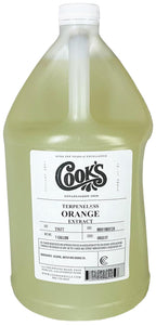 Cook's Pure Orange Extract From Florida Oranges | For Ice Cream, Cakes, Breads, Cookies and Drinks, 128 oz (1 Gallon)