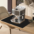 2 Pack 23.62"x15.74"(60cmx40cm) Silicone Kitchen Counter Mats, Heat Resistant Non-Slip Countertop Protector, Waterproof Nonstick Multipurpose Mat, Black